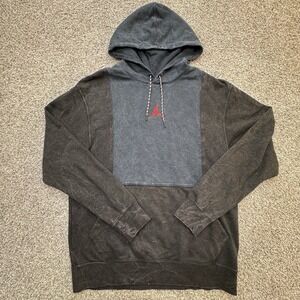 Nike Air Jordan Legacy 1 Men's Hoodie‎ Pullover Blue Red Size Large CZ1160-010